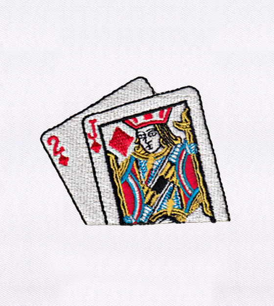 Playing Cards Embroidery Design – Jack
