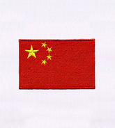 China Flag Embroidery Design