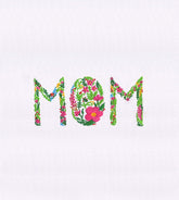 Floral “Mom” Embroidery Design