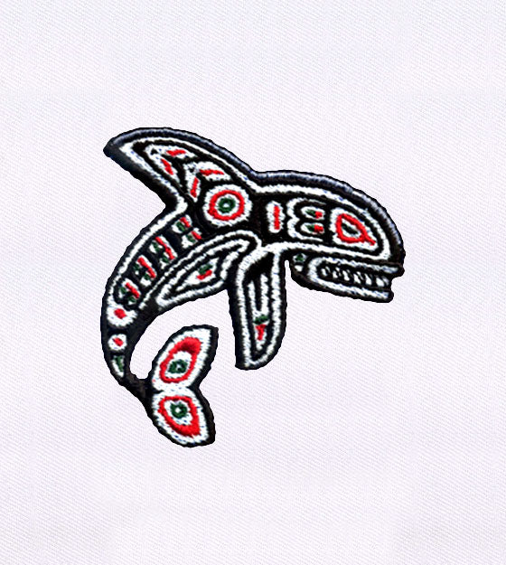 Tribal Orca Embroidery Design