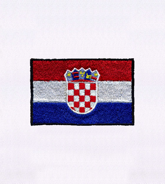 Croatia Flag Embroidery Design