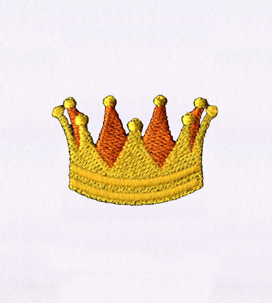 Royal Crown Machine Embroidery File