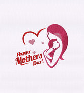 Mother’s Day Embroidery Design – Child