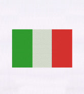 Italy Flag Embroidery Design