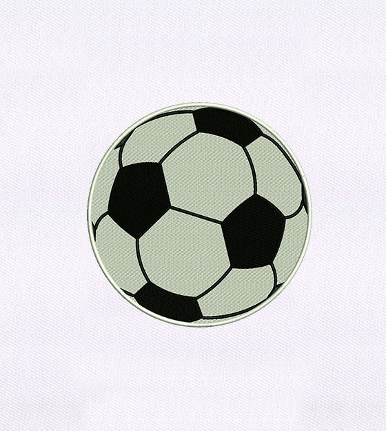 Soccer Ball Embroidery Design