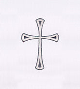 Elegant Christian Cross Embroidery Design