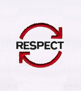 Respect Symbol Embroidery Design