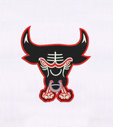 Angry Horn Bull Embroidery Design