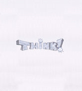 Think! Text Embroidery Design