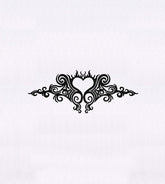 Tribal Heart Ornament Embroidery Design