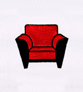 Single-Seater Sofa Embroidery Design