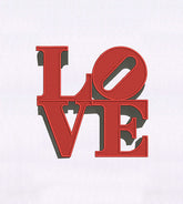 Exclusive Love Lettering Embroidery Design