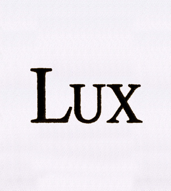 Lux Lettering Embroidery Design