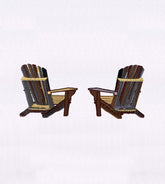 Relaxing Wooden Patio Chairs Embroidery Design