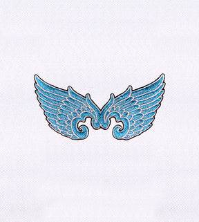 Beautiful Wing Decal Embroidery Design