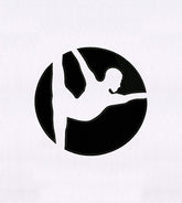 Yoga Practicing Woman Embroidery Design