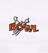 Canadian Bowling Team Embroidery Design