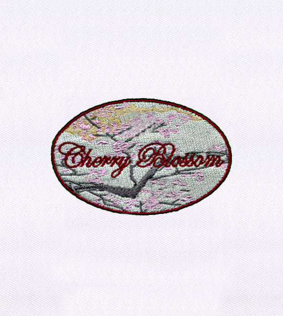 Lovely Spring Cherry Blossoms Embroidery Design