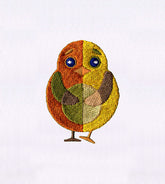 Tangy and Zesty Baby Chick Embroidery Design