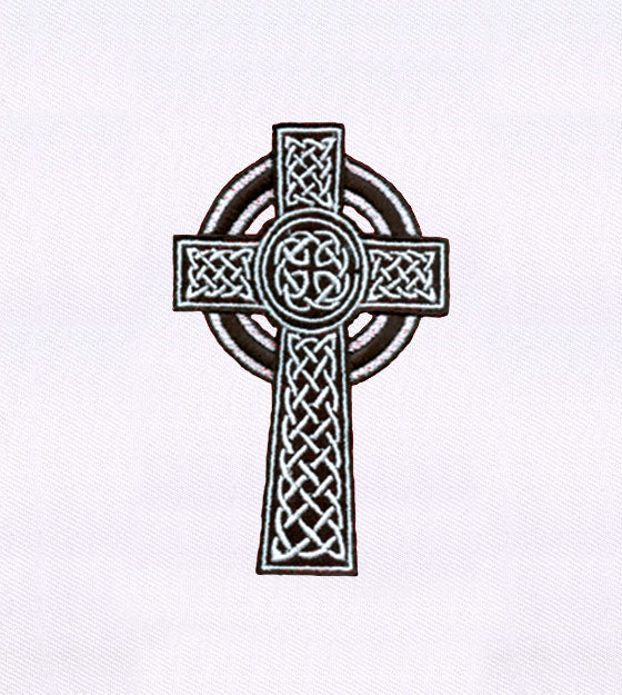 Fascinatingly Detailed Cross Embroidery Design