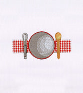 Homely Baking Utensils Embroidery Design