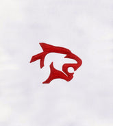 Red Side Face Animal Jaguar Embroidery Design