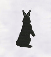 Adorable Rabbit Back Animal Embroidery Design