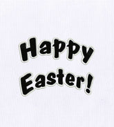 Engaging Happy Easter Embroidery Design