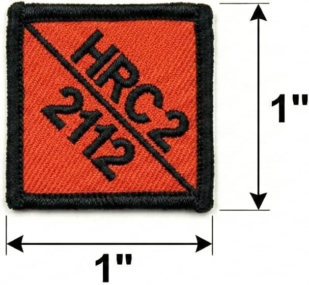 DigitEMB FR Patches Flame Resistant Hook and Loop Workwear Set, 12 Pc