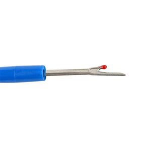 3 Pcs Blue Plastic Handle Sewing Stitch Thread Seam Ripper Unpicker