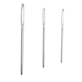 6 Pieces Large Eye Blunt Needles Stainless Sewing Needles