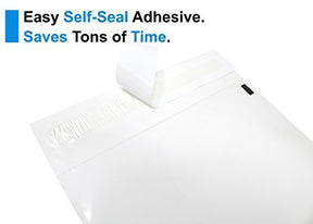 11x14 200 Count Clear Poly Bags T Shirt Plastic Bags Cellophane Bags