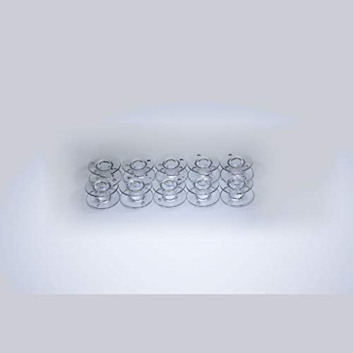 10 Pcs Sewing And Embroidery Bobbins Sa156 Plastic Bobbins