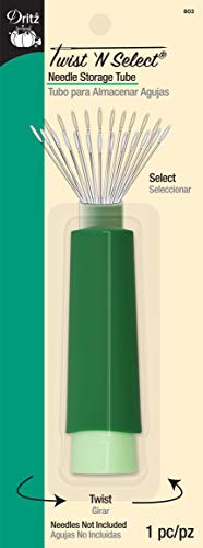 Green Slight Twist N Select Needle Storage Tube Needle Holder