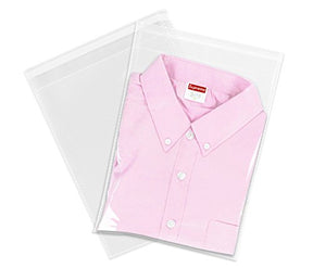10x13 200 Count Poly Bags For Shirts T Shirt Bags Clear Plastic Bags