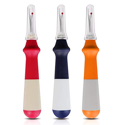 Seam Ripper 3 Pcs Colorful Large Handy Thread Stitch Remover Tool