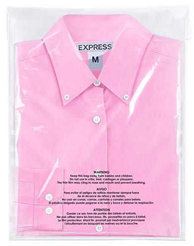 11x14 200 Count Clear Poly Bags T Shirt Plastic Bags Cellophane Bags