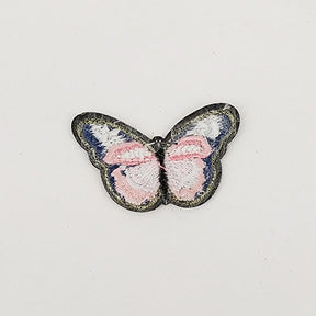 Random 16 Pcs Embroidered Butterfly Patch Iron On Patch Applique