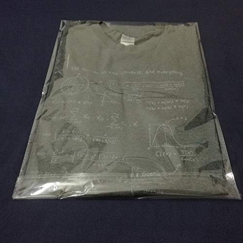 10x13 200 Pcs Cellophane Bags Resealable Plastic Bags Packaging Clothing