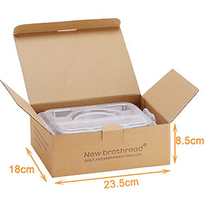 1 Layer Clear Storage Box Thread Organizer For Holding 20 Spools