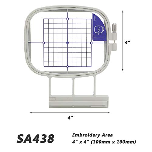 4x4 Sa438 Embroidery Machine Hoops For Brother Machines