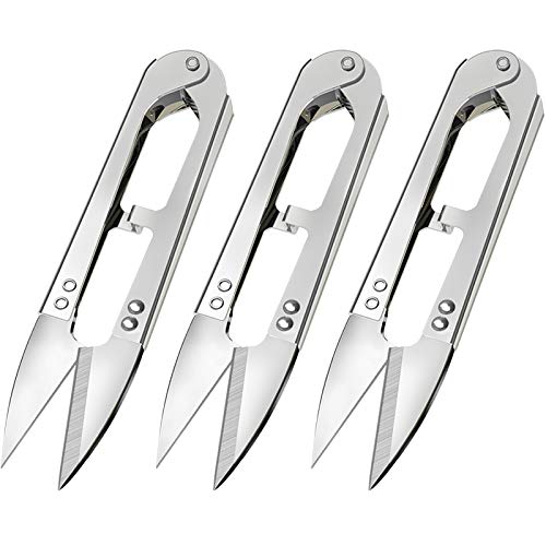 Multipurpose 3Pcs Sewing Scissors Clippers Embroidery Thread Cutter
