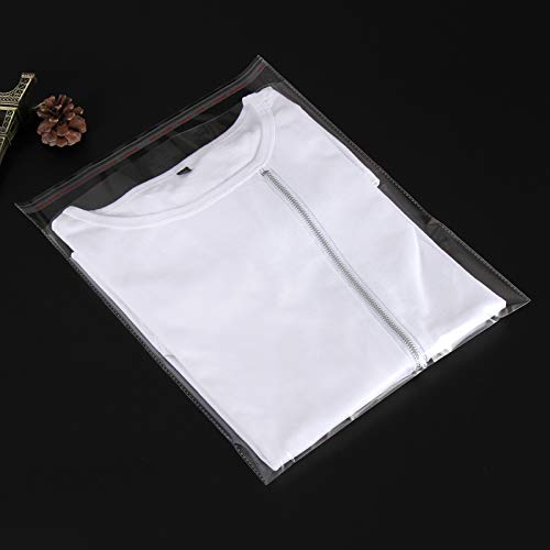 11x14 Inches Large 200 Pcs Resealable Cellophane Bags For Packaging Clothes