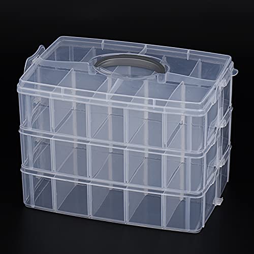 3 Layers Case Storage Box Embroidery Thread Organizer For 60 Spools