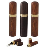 3 Pcs Wooden Needle Case  Sewing Needles Holder Storage Case