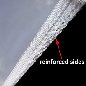 9x12 200 Pcs Cellophane Bags Resealable Plastic Bags Packaging Clothing