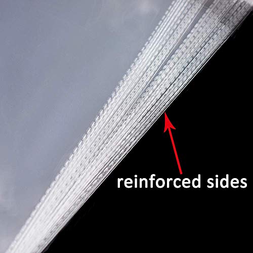 11x14 Pcs Cellophane Bags Resealable Plastic Bags Packaging Clothes