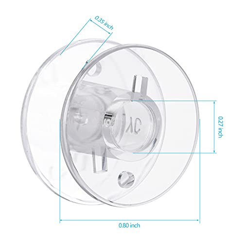 25 Pcs Bobbins For Sewing Machine Sa156 Bobbins With Case