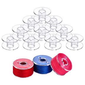 50 Pcs Bobbins For Sewing Machine Sa156 Bobbins With Case (2 Box)