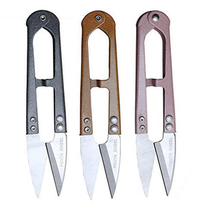 3Pcs Multicolor 4.1inch Sewing Scissors Yarn Thread Scissors Trimming Nipper